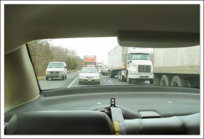 There is always someone in a hurry ...