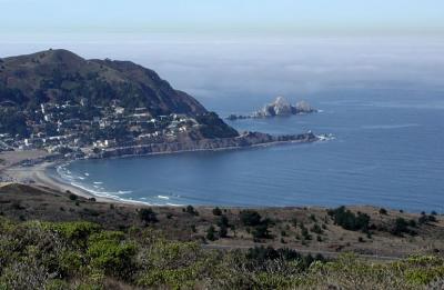 Pacifica from Baquiano trail