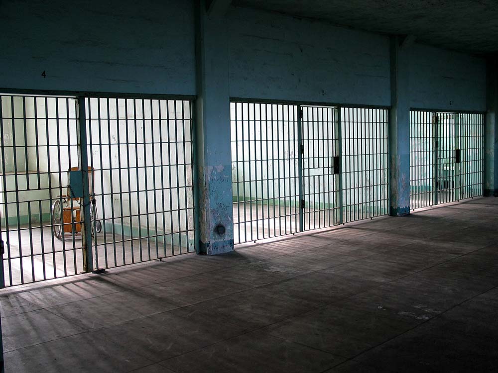 Alcatraz Hospital ward cells