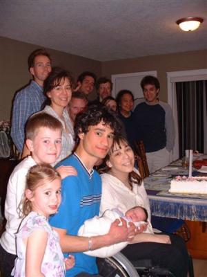Rachel's birthday (April 2, 2004)