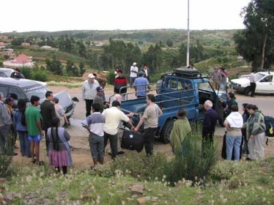 April 2003 mission in Sucre, Bolivia