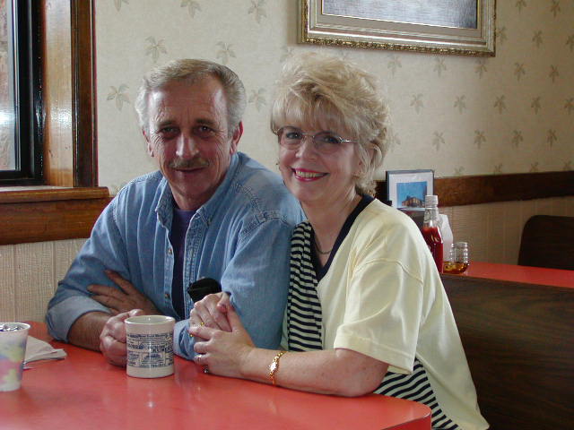 Mike And The Boss Having Lunch At Rubens