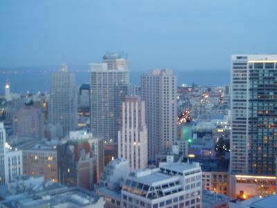 View from the Grand Hyatt in the Union Square