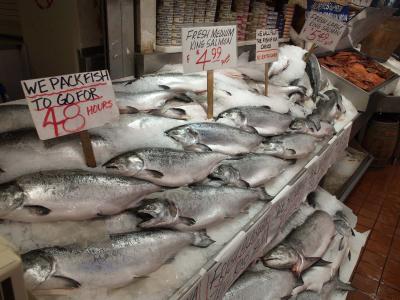 Salmon, Pike St. Market