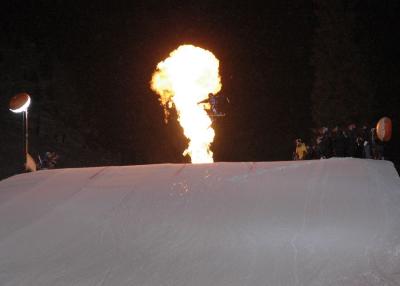 Jump competition at Keystone