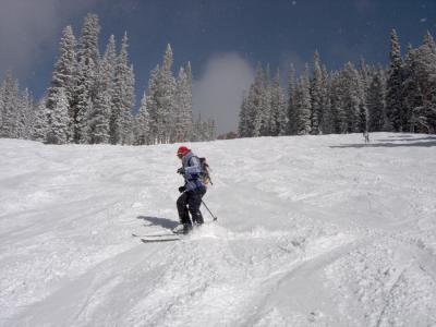 Skiing at Keystone