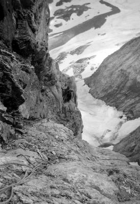 Dans la Face Nord de la Pique Longue