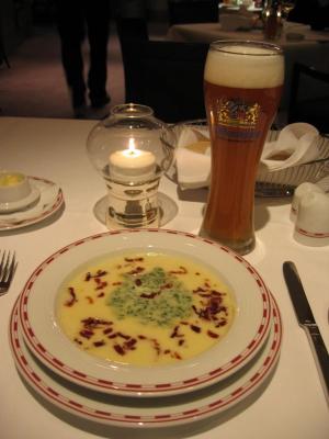 Dinner, Kempinski Hotel, Munich Airport