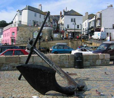 Anchor at Lyme Regis
