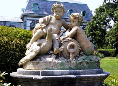 Sculpture at Belcourt Castle