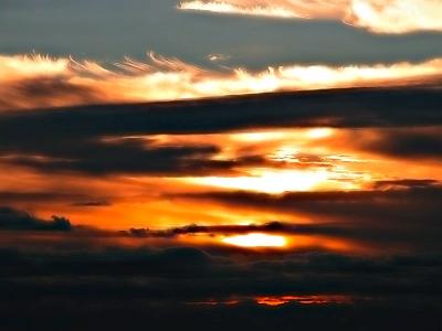 Dramatic clouds