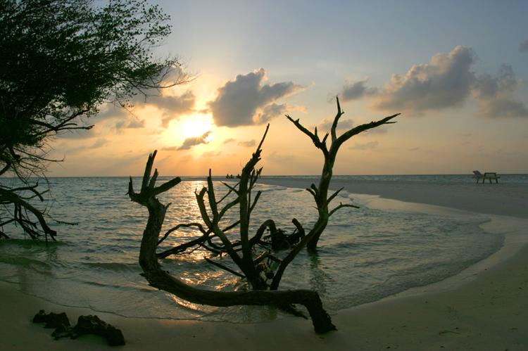 Maldives sunset