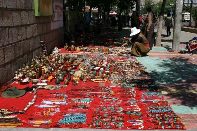 Lhasa Street vendor  拉萨街头地摊