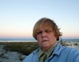 self portrait. at dusk