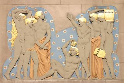 Greek Statues at Rockefeller Center