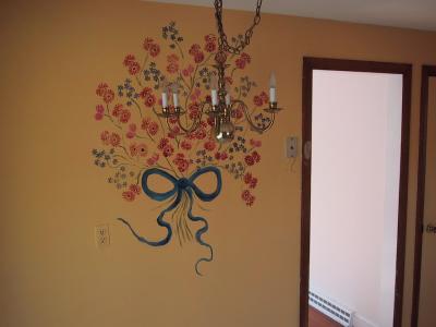 Day 1 - The Mural - It was here when we moved in