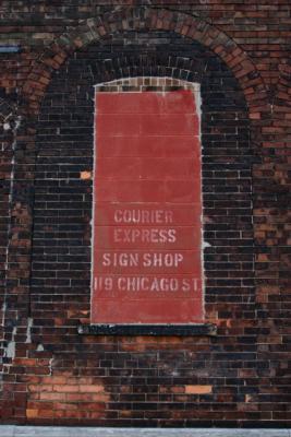 Courier Express Sign Shop