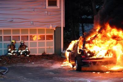 West Knowlwood Vehicle Fire (Shelton) 3/24/04