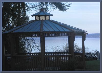 Gazebo at Seabeck