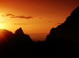 Chisos Mountains Sunset<br>Big Bend National Park, TX
