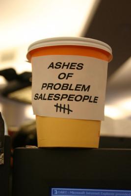This sits on top of my computer at work