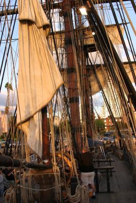 aboard H.M.S. Rose