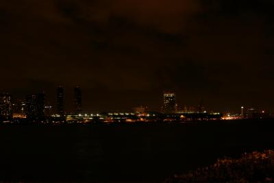 San Diego viewed from Coronado - convention center