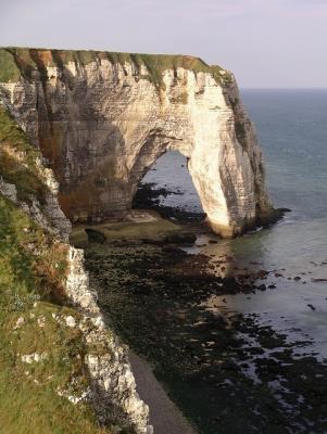 Etretat, la Manneporte.