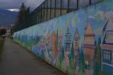 Brittania Wall Mural - Longest in Vancouver