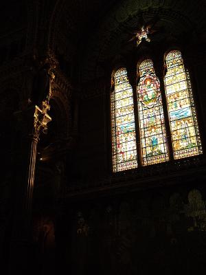 Basilique de Fourvire (vitraux)