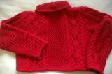 Red Sweater Back