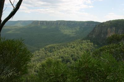 Overlooking the valley