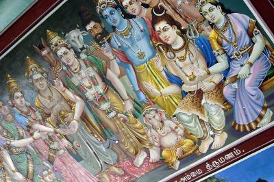 Mural inside a Hindu Temple ( _DSC0126.JPG)