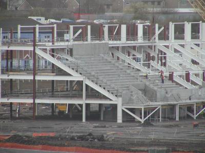 18 Mar 2004 - the concrete tiering takes shape