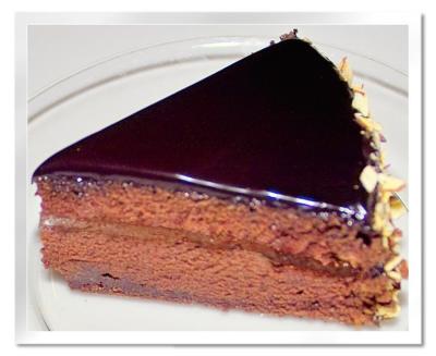 Chocolate Layer Cake Slice