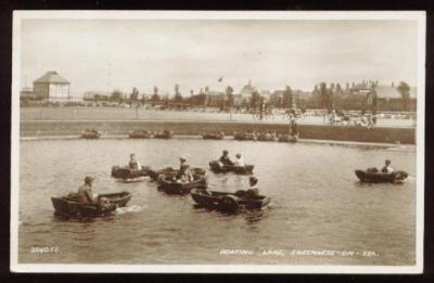 The boating lake 1947