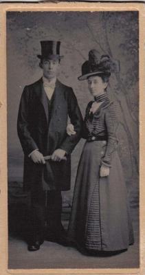 J. Griffiths & Daisy Spurge wedding 1899