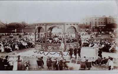 J.G. very early pc of the Bandstand