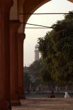 Lahore Fort - a view of  Badshahi Mosque