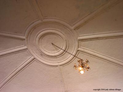 church ceiling, jocotenango, guatemala