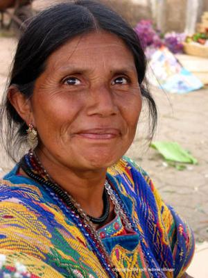 market woman, antigua, guatemala