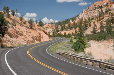 Driving to Bryce Canyon