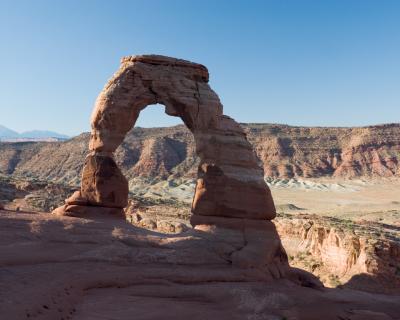 The famous Delicate Arch