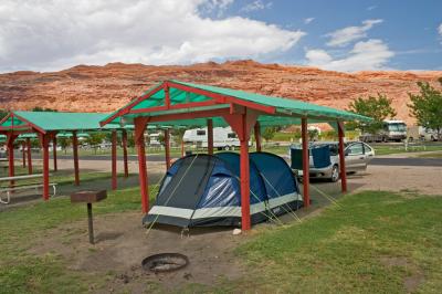 Our Tent in Moab