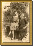 My grandmother and my great-grandmother - 1920 - circa