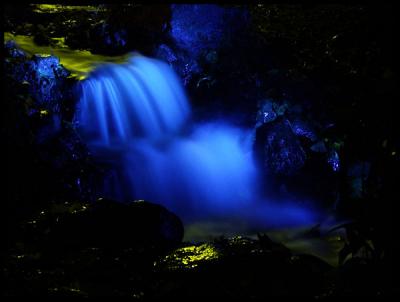 The Blue Fall (Challenge #21: Lights in the Night)