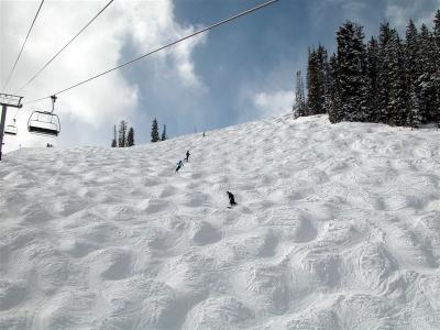 The moguls on Upper Meadows.