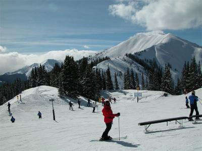 The very top of Highlands at Lodge Peak.