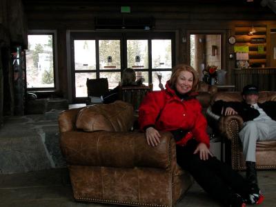 Inside the lodge at Aspen Highlands