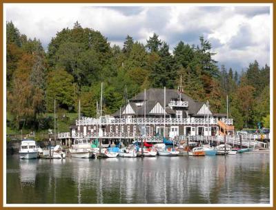 Yacht club at Vancouver.